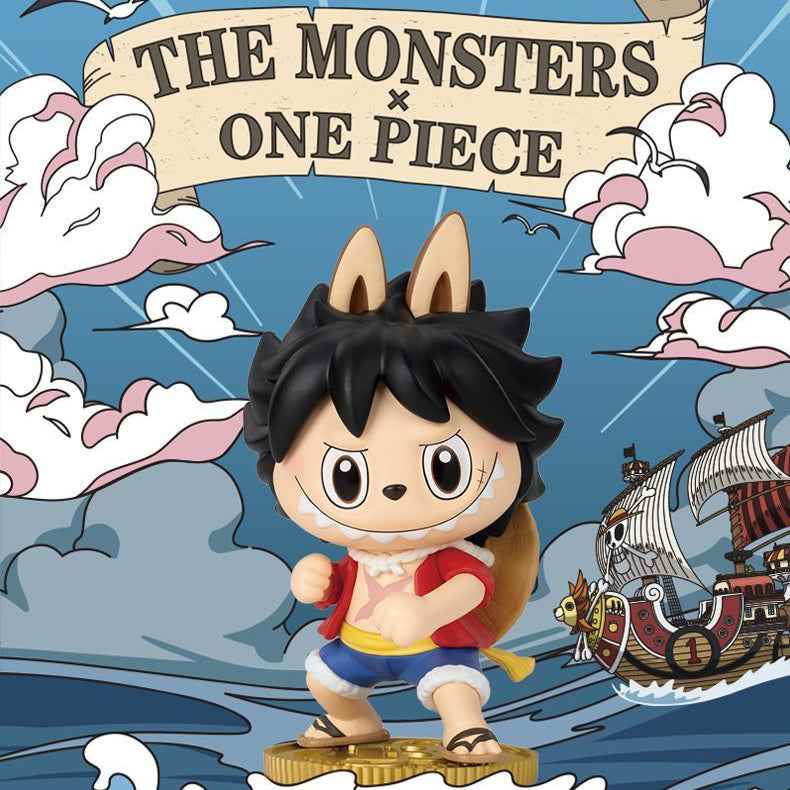 POP MART Labubu Blind Box - Collect All 10 Styles with Rare Luffy Figure