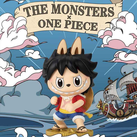 POP MART Labubu Blind Box - Collect All 10 Styles with Rare Luffy Figure