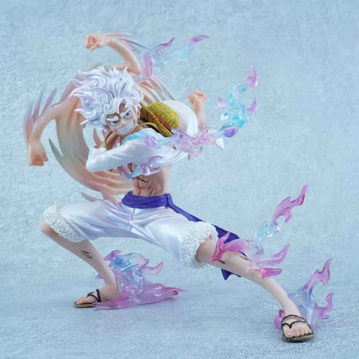 One Piece Luffy Gear 5 Figure - Swing into Adventure with This Captivating Collectible
