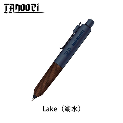 TANOOCI TOP Midnight Series Pen | Wood Grip & 0.5mm