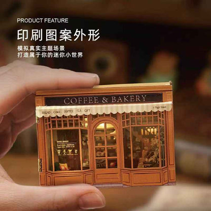 DIY Fantasy Cube House Kit | Wooden Miniature w/Tools