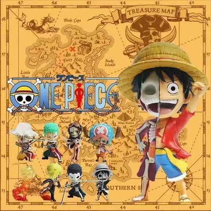 MightyJaxx One Piece Blind Box | Luffy Zoro Skeleton Ver.