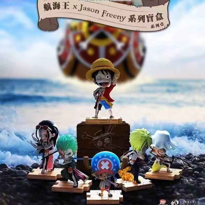 MightyJaxx One Piece Blind Box | Luffy Zoro Skeleton Ver.