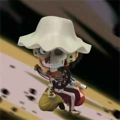 MightyJaxx One Piece Blind Box | Luffy Zoro Skeleton Ver.