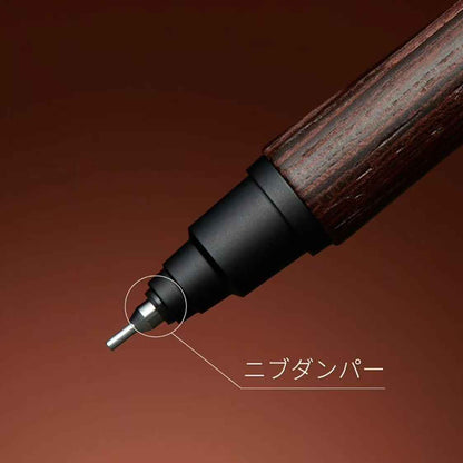 UNI KURU TOGA M5-KW | Wood Grip & Metal Auto Pencil
