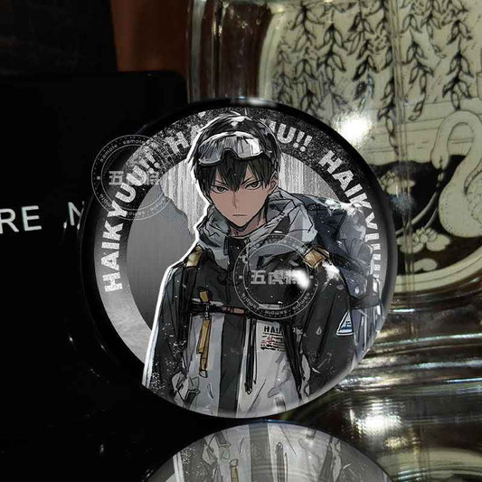 Haikyuu! Snow Mountain Series Glittery Enamel Pins | Must-Have Pins!