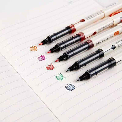 Pilot Calligraphy Pen SVFM-20EF | Straight-Liquid Ink, 8 Colors, Ultra-Fine Nib