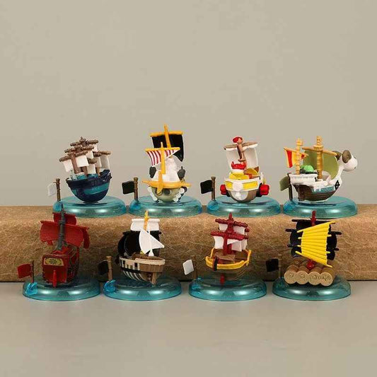 One Piece High-Value Ship Figure Set | Cute & Stylish