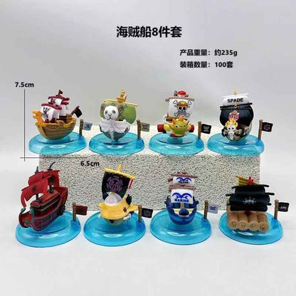 One Piece High-Value Ship Figure Set | Cute & Stylish