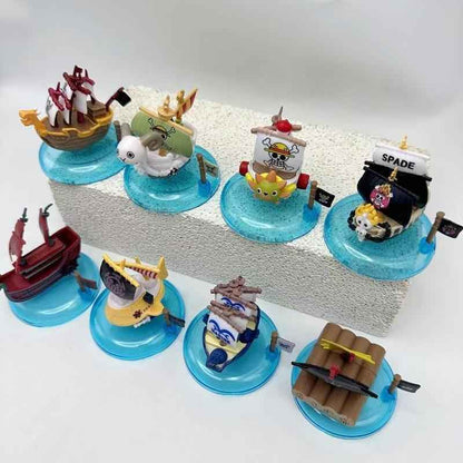 One Piece High-Value Ship Figure Set | Cute & Stylish