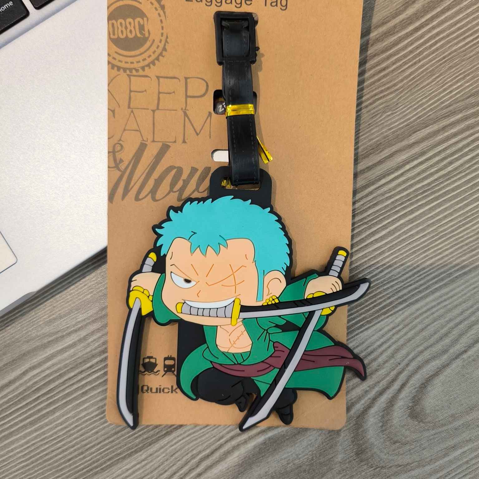 One Piece Luggage Tag | Luffy/Zoro/Chopper Cute Travel Gift