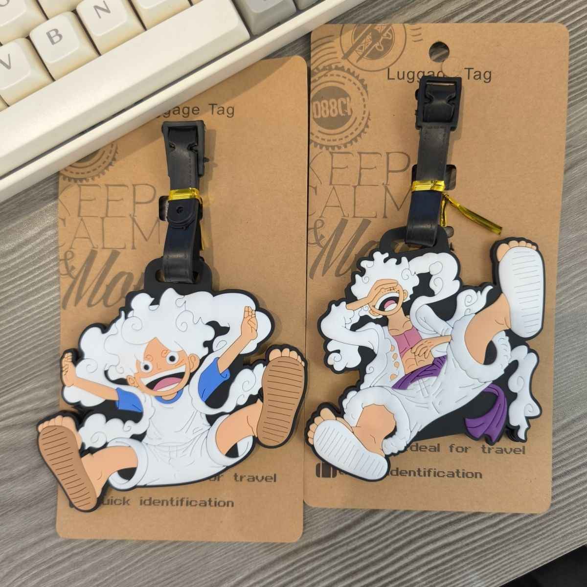 One Piece Luggage Tag | Luffy/Zoro/Chopper Cute Travel Gift