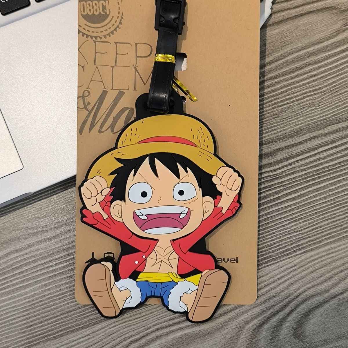 One Piece Luggage Tag | Luffy/Zoro/Chopper Cute Travel Gift
