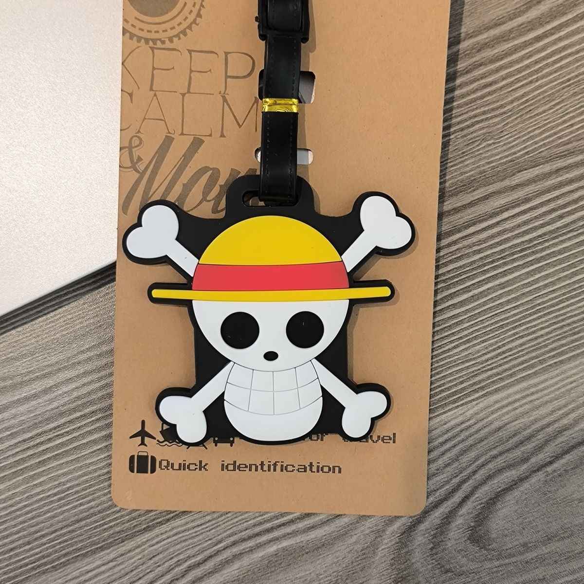 One Piece Luggage Tag | Luffy/Zoro/Chopper Cute Travel Gift