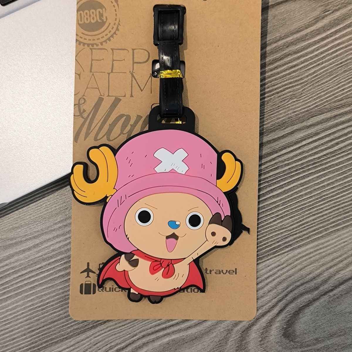 One Piece Luggage Tag | Luffy/Zoro/Chopper Cute Travel Gift
