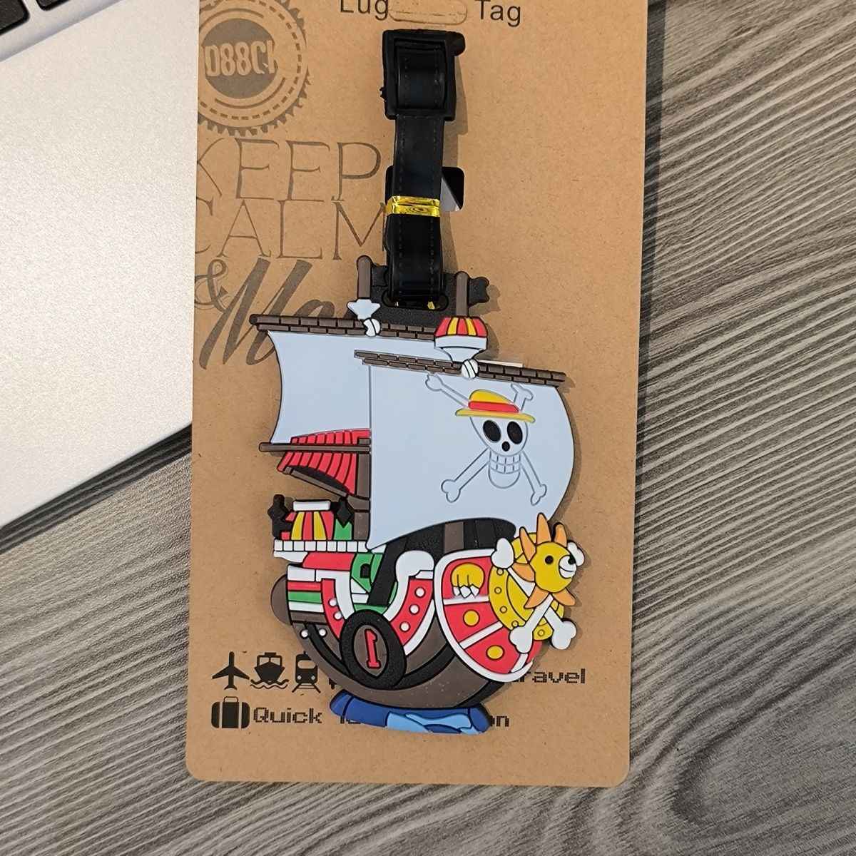 One Piece Luggage Tag | Luffy/Zoro/Chopper Cute Travel Gift