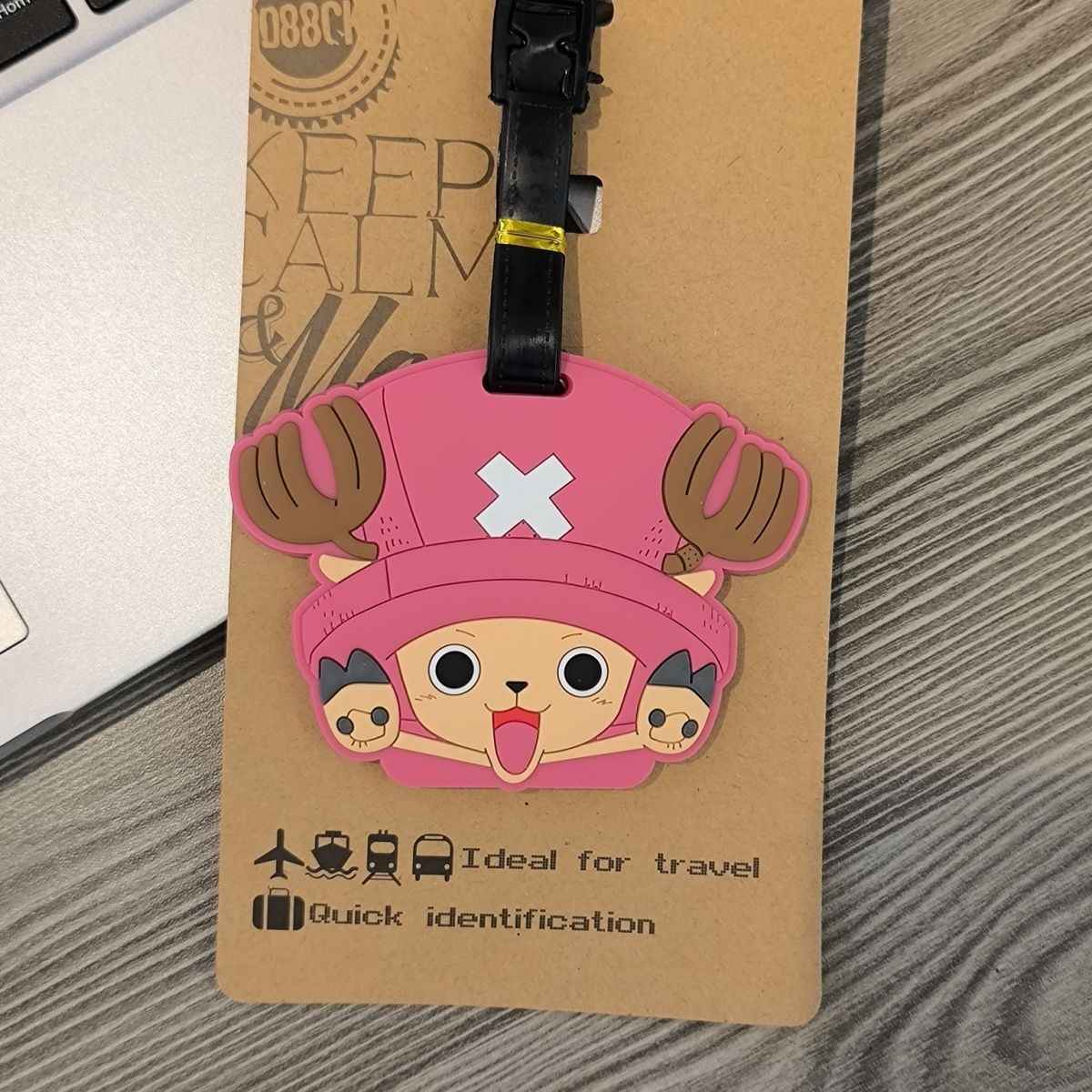 One Piece Luggage Tag | Luffy/Zoro/Chopper Cute Travel Gift