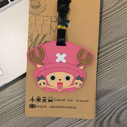 One Piece Luggage Tag | Luffy/Zoro/Chopper Cute Travel Gift