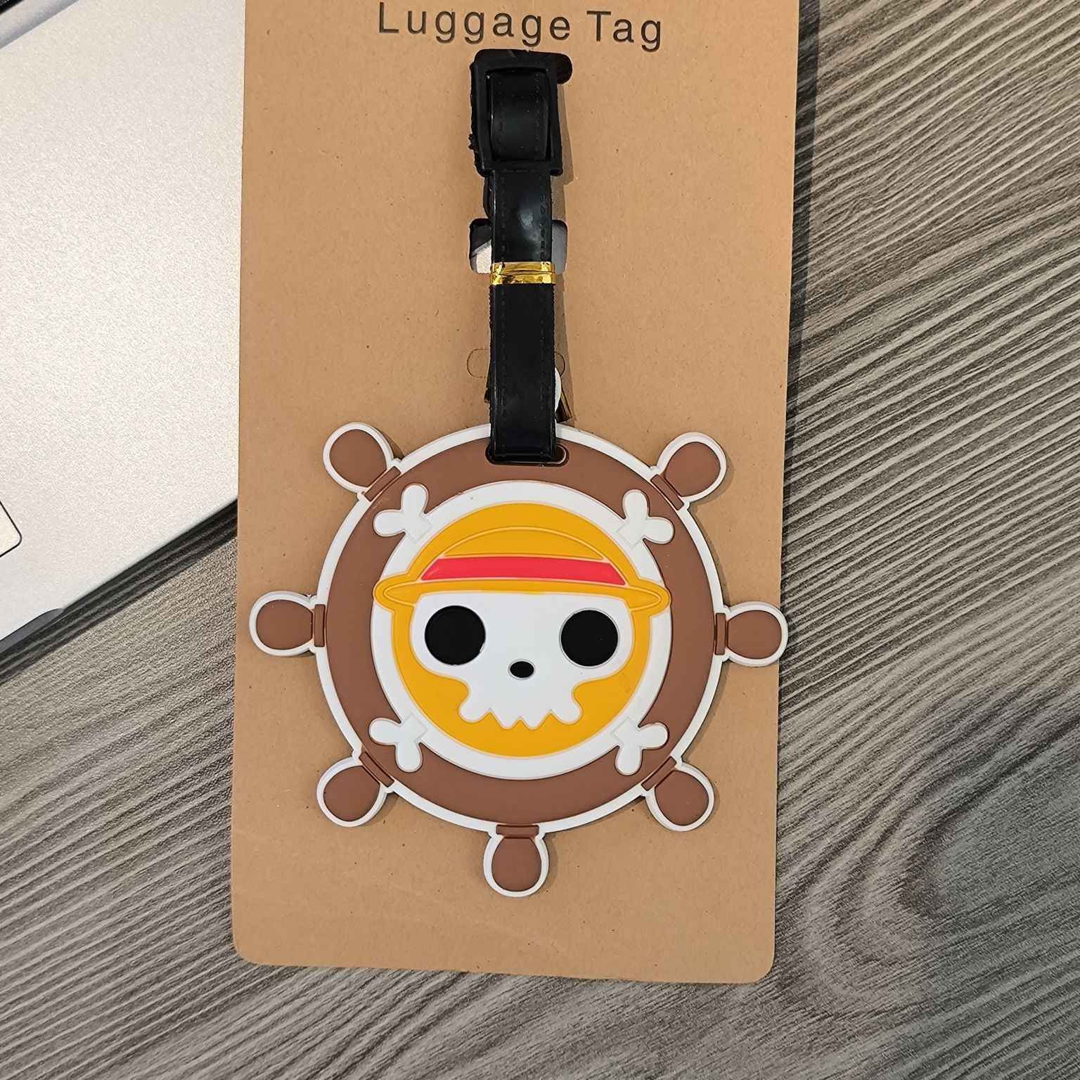One Piece Luggage Tag | Luffy/Zoro/Chopper Cute Travel Gift