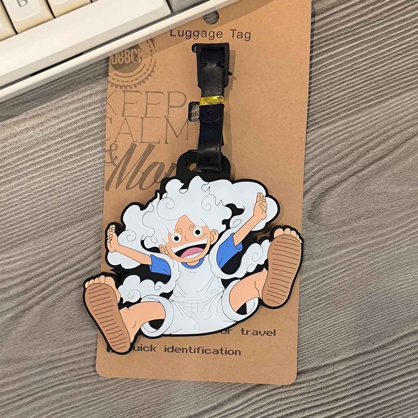 One Piece Luggage Tag | Luffy/Zoro/Chopper Cute Travel Gift