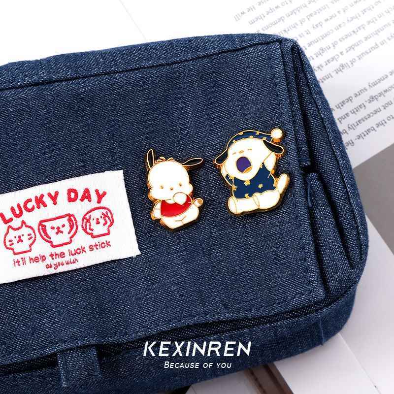 Pachadog Enamel Pin Set (6pcs) | Cute Holiday Gift fAor Her