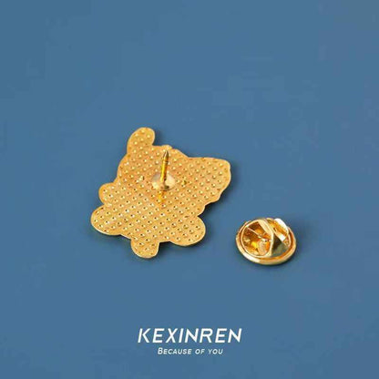 Pachadog Enamel Pin Set (6pcs) | Cute Holiday Gift fAor Her