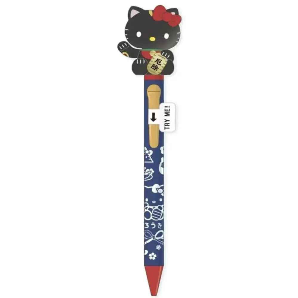 Sanrio Hello Kitty Nodding Push Pen - Cute Collectible