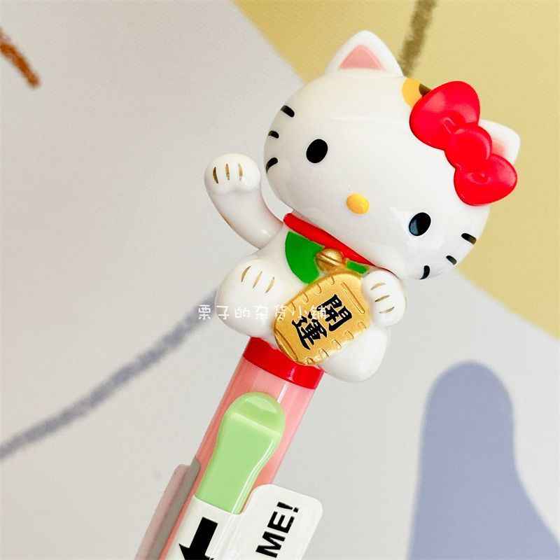 Sanrio Hello Kitty Nodding Push Pen - Cute Collectible