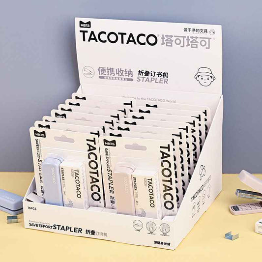 TACOTACO Mini Stapler! Cute Portable Office Student Stapler