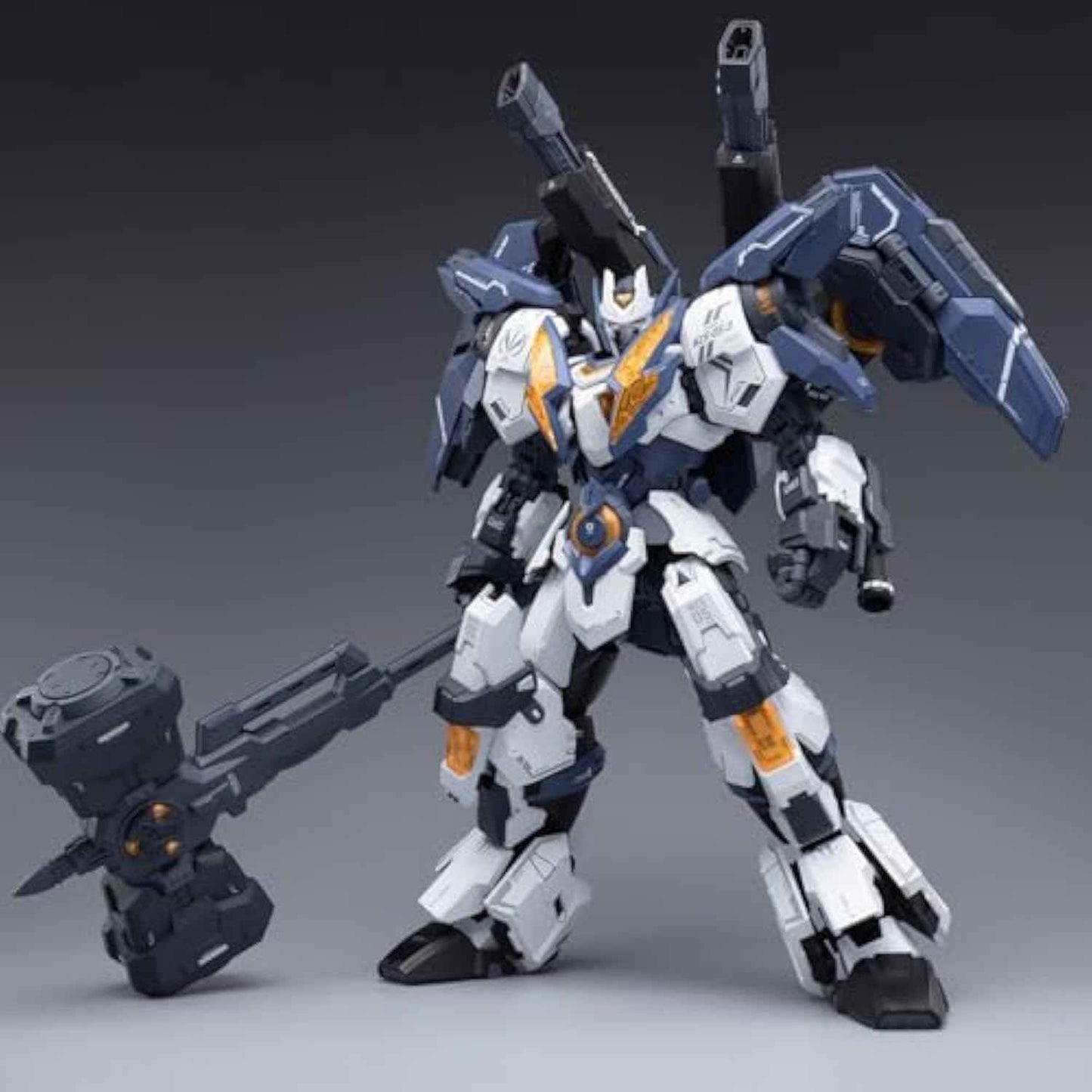 Plastic Model Action Figures Kits, Flame Soul Emperor of Flame, 8.66in Mecha Model, 1:100 Collectible Easy to Assem