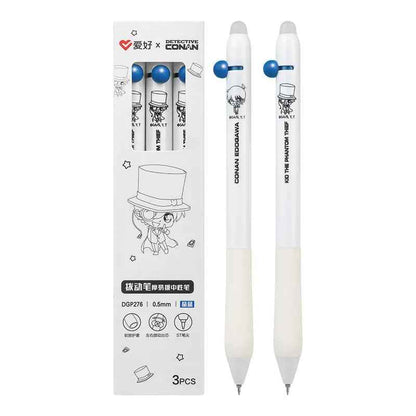 Detective Conan ST Erasable Pen - Kawaii Blue Black Ink
