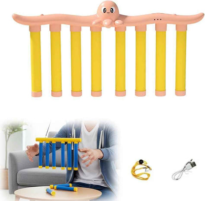 Reflective Drop Stick Challenge Game Reflex Training Toy