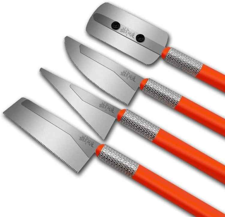 4pcs Irregular Shape Handsaws Mini Hand Saws For Scale Military Model Modification - TTpen