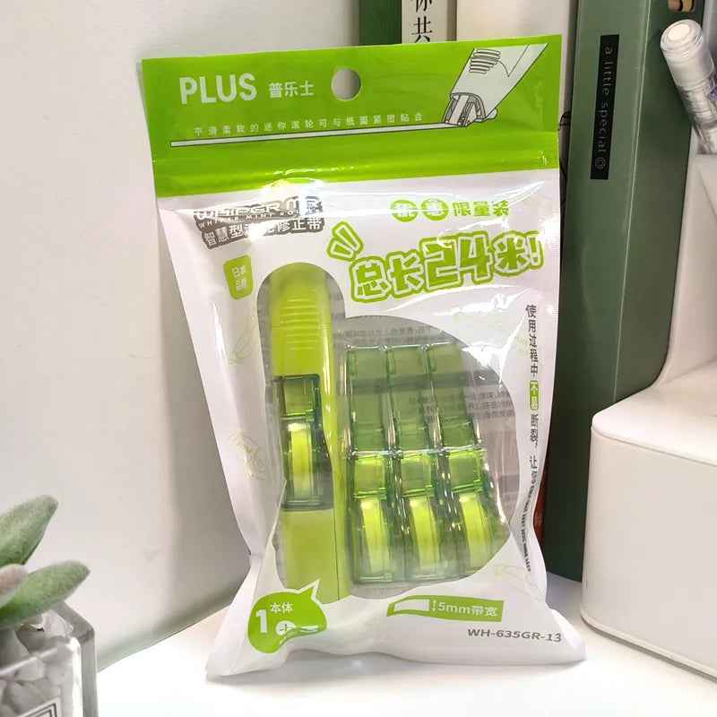 PLUS Transparent Correction Tape Limited Edition Set