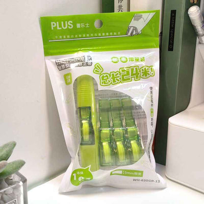 PLUS Transparent Correction Tape Limited Edition Set
