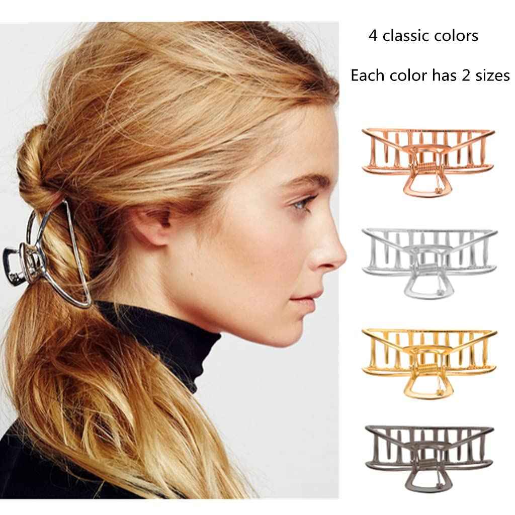 8 Pieces Metal Hair Claw Clips Set for Women