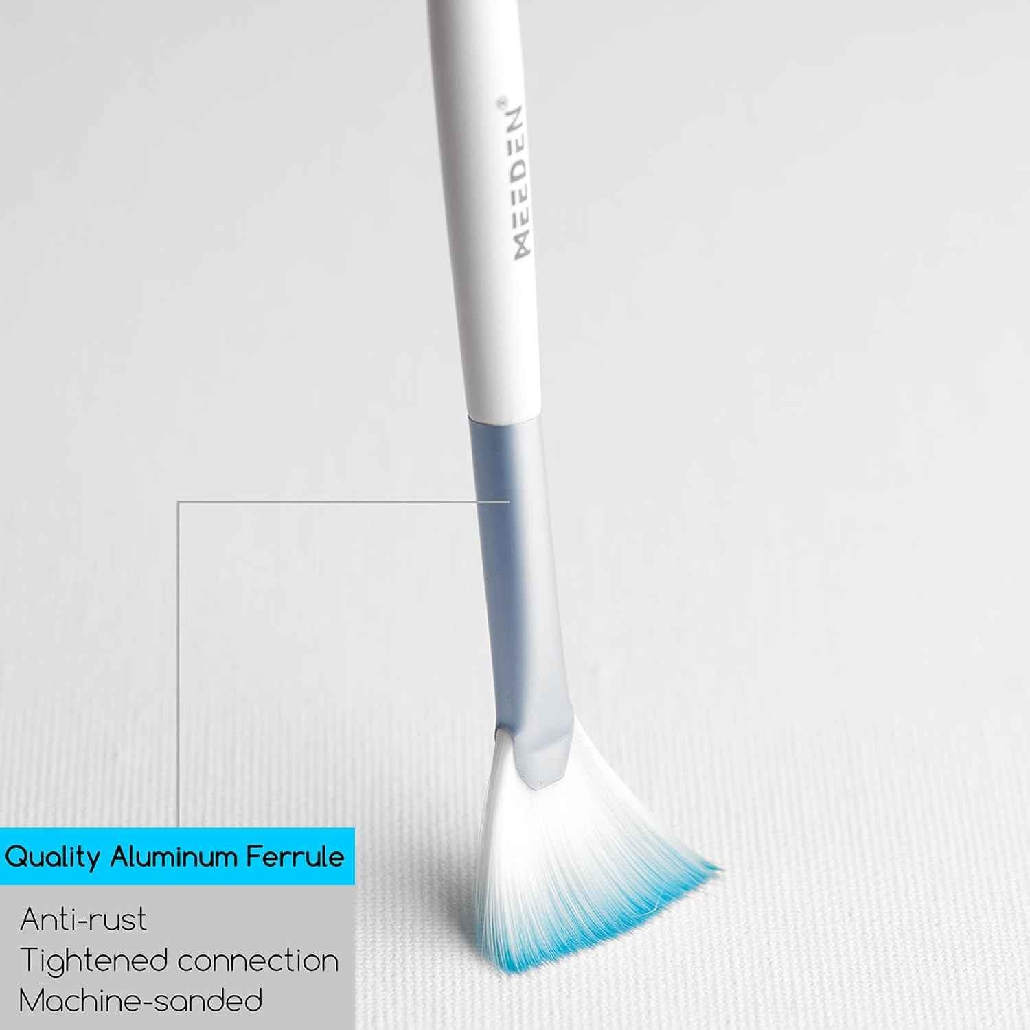 MEEDEN Watercolor Paint Brush Set 10 Piece Sky Blue