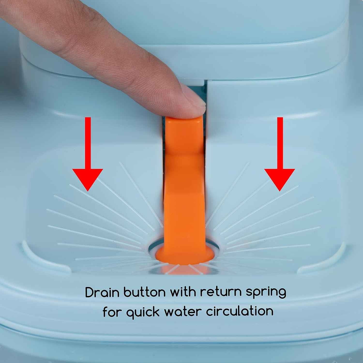 MEEDEN Portable Paint Brush Cleaner Rinser