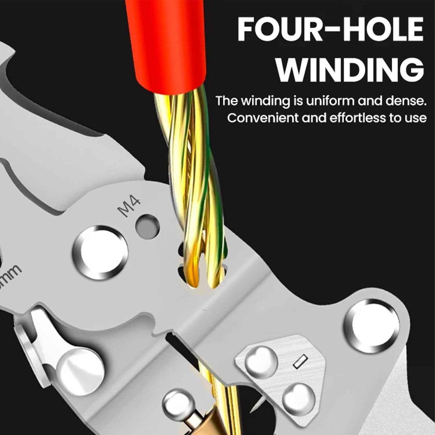 18-in-1 Folding Wire Stripper Pliers Multifunctional Tool