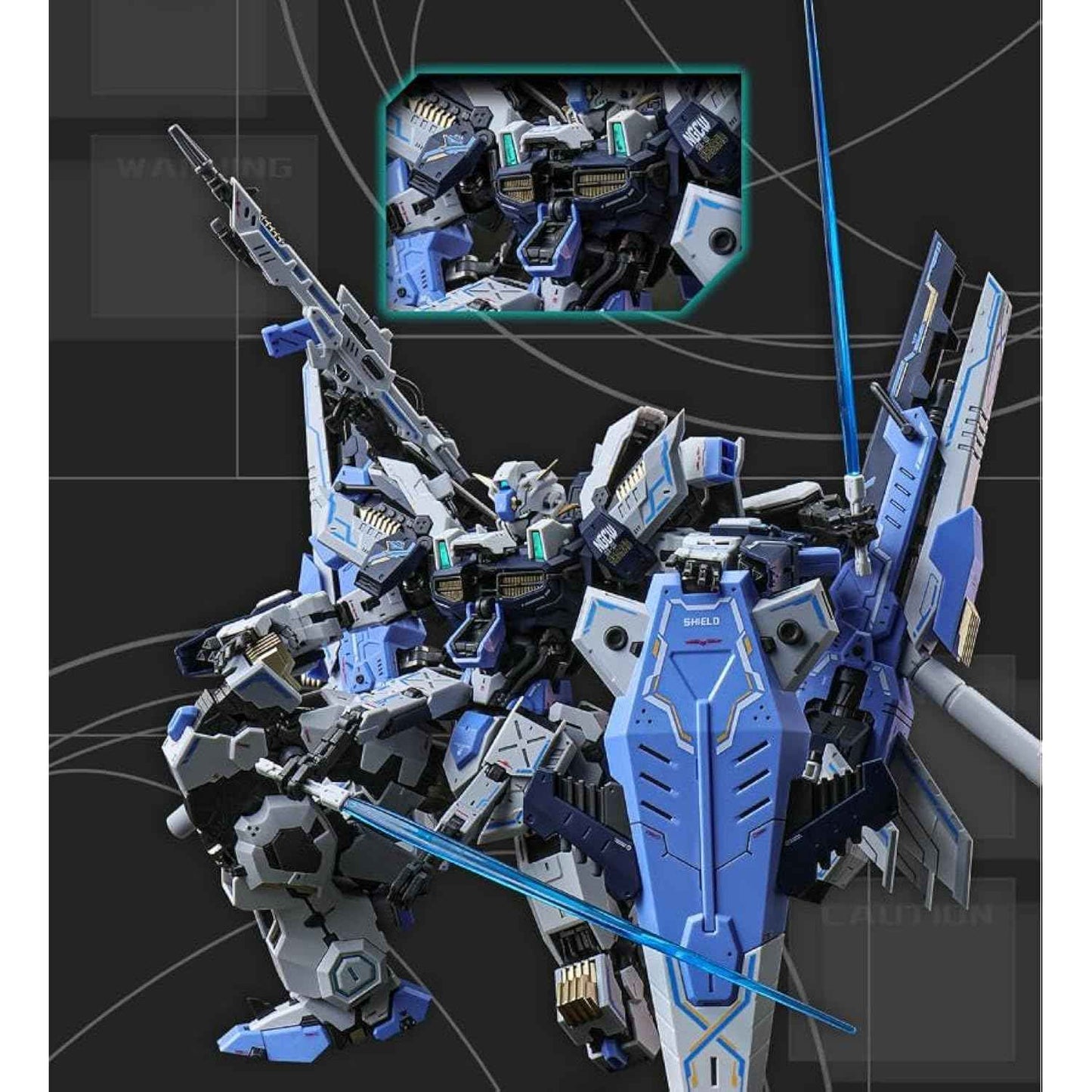 Funtasy Planet Action Figures 1/100 Scale Model Kits for Adults, Idas Technology Asgard & Support Machine Ragnarok, Mecha Model Kit Articula