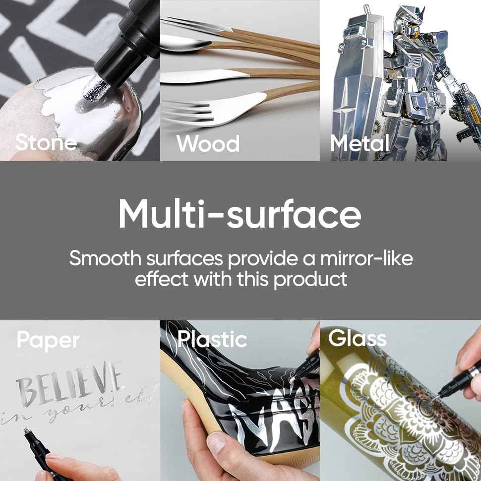 Guangna Liquid Chrome Mirror Marker - Silver - TTpen