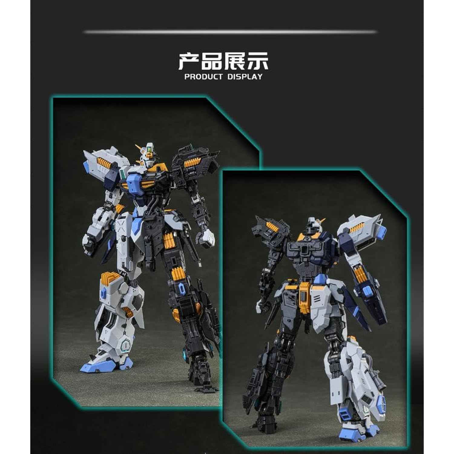 Funtasy Planet Action Figures 1/100 Scale Model Kits for Adults, Idas Technology Asgard & Support Machine Ragnarok, Mecha Model Kit Articula