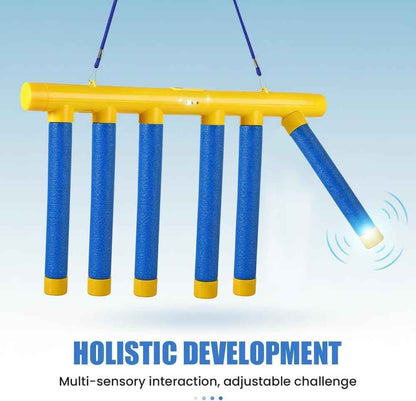 Reflective Drop Stick Challenge Game Reflex Training Toy