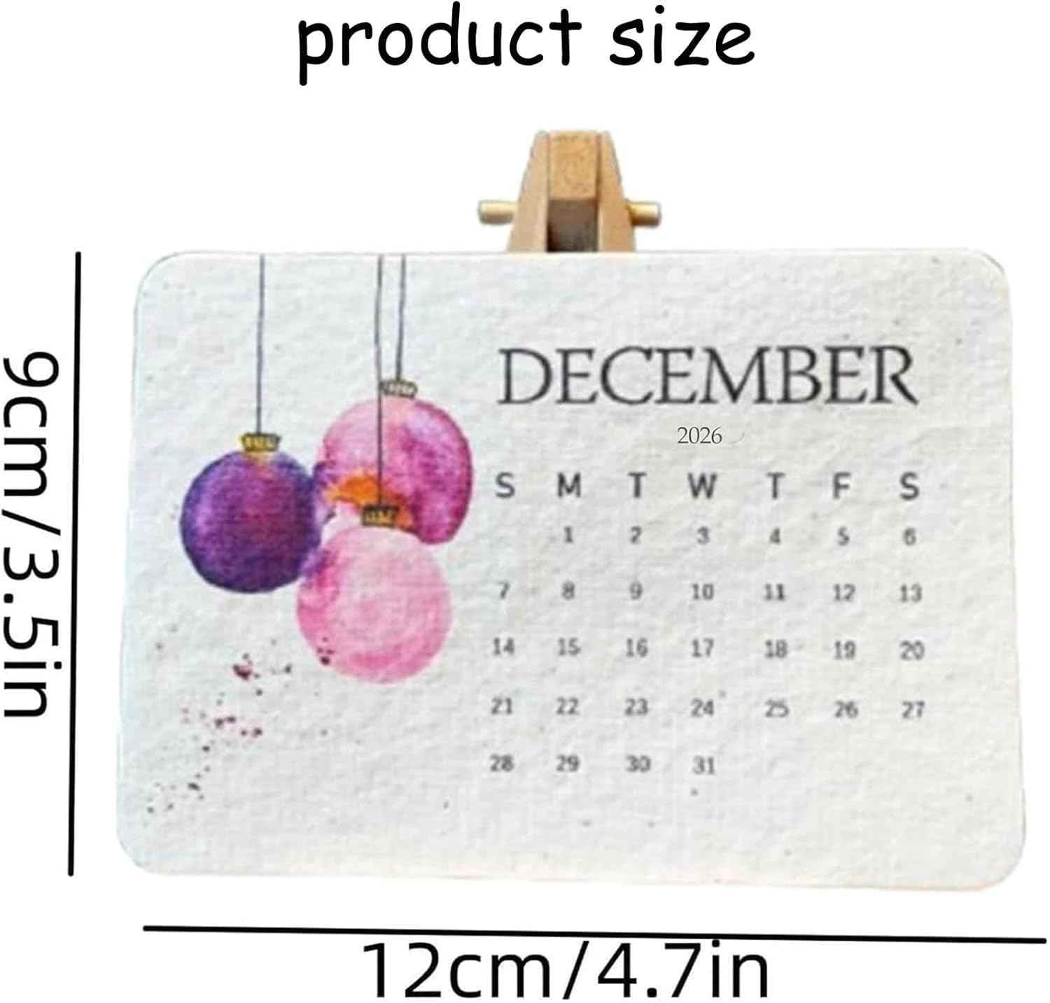 Eco-Friendly Plantable Love Seed Calendar 2026