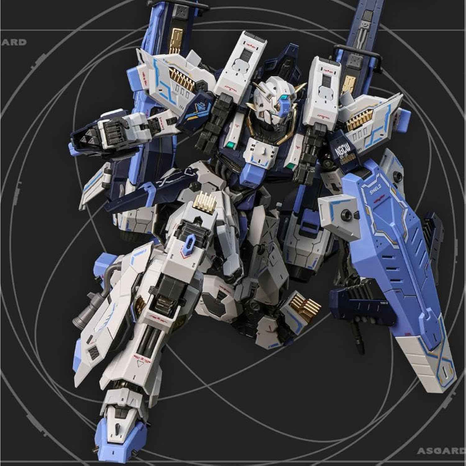 Funtasy Planet Action Figures 1/100 Scale Model Kits for Adults, Idas Technology Asgard & Support Machine Ragnarok, Mecha Model Kit Articula