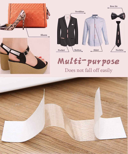 144-Strips Double-Sided Tape for Fashion, Clothes, Body 2 Sizes