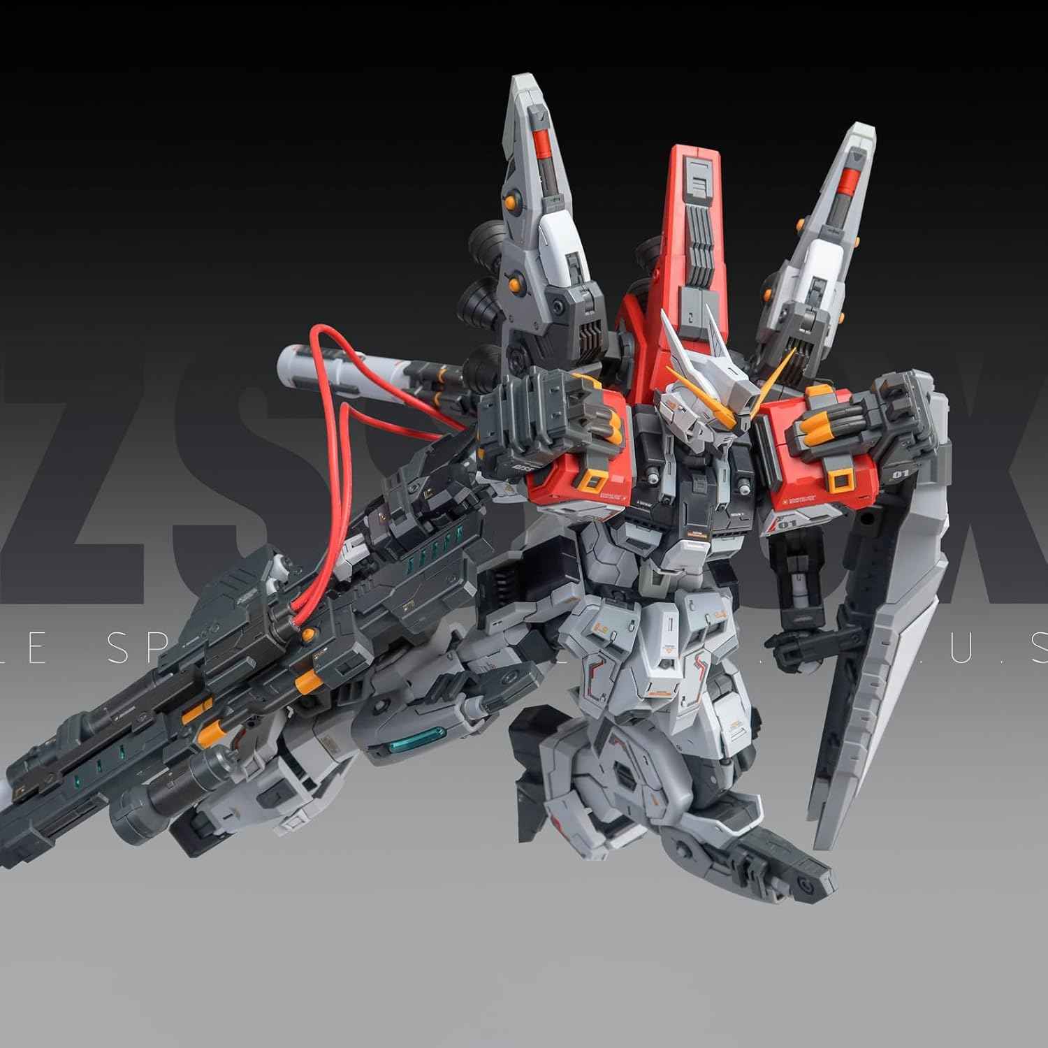 ZZA1/100 Plastic Mecha Action Figures Kits, Regus, 8.66 in High, Easy to Assembly Mecha Model