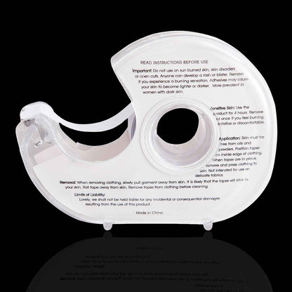 Double Sided Body Clothing Invisible Lingerie Tape Dispenser 4 Pack