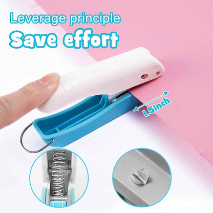 3 Pack Paper Craft Hole Punch Shapes,1/4 Inch