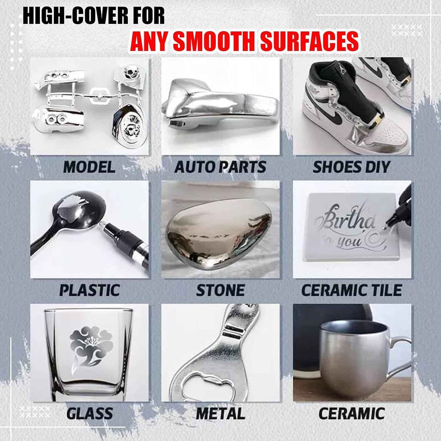 Guangna Liquid Chrome Mirror Marker - Silver - TTpen